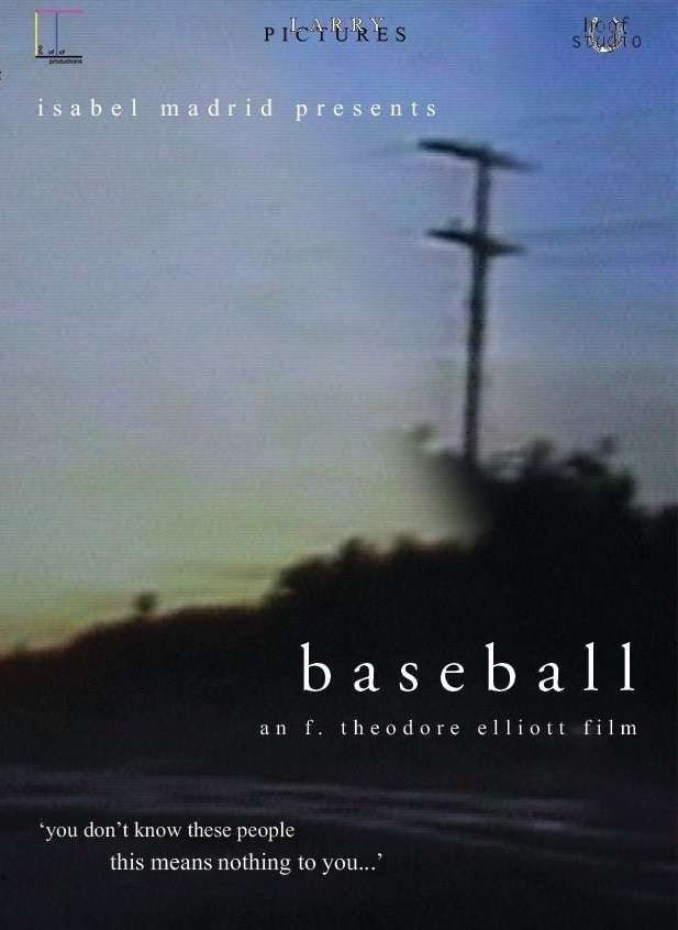 Baseball film poster